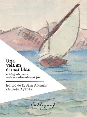 cover image of Una vela en el mar blau